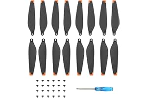 ISOI Mini 3 Pro Propeller, 16 Pcs DJI Mini 3 Pro Propeller Ersatzklingen, DJI Mini 3 Pro Drohne Zubehör, Ersatzpropeller, geringes Gewicht, geräuscharm, stabiles Flugdrohnenzubehör