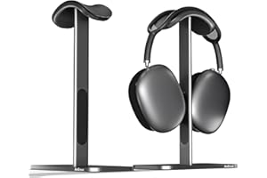 MaGrnce Smart Sleep Stand for Airpods Max Aluminum Headphone Stand with Hibernating Mode for Home/Game Room/Shop Headphone Storage/Display (Dark Grey)