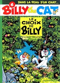 jaquette livre Billy the Cat, tome 6 : Le Choix de Billy
