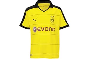 PUMA Kinder Trikot BVB Home Replica Shirt with Sponsor