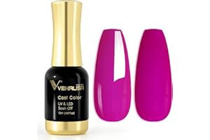 ‎V VENALISA VENALISA UV Nagellack Gellack Veilchen farben,Gel Nail Polish Soak Off Nägel Farbgel Kit Lila Purple Gel Nagellack für Nageldesign Maniküre 12ml