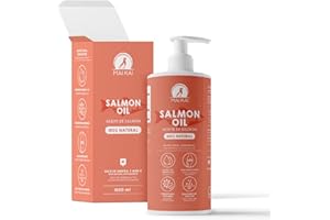 MAIKAI Huile de Saumon Chien et Chat 1l - Perte de Poil - Complement Alimentaire - Omega 3 - Barf - Anti inflammatoire - Huile de Poisson