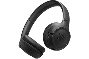 JBL Tune 530 BT Cuffie On-Ear Bluetooth Wireless, Pieghevoli e Leggere, JBL Pure Bass, Connessione Multipoint, fino a 76 ore di Autonomia, Google Fast Pair, Microsoft Swift Pair, Nero