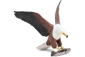 Papo Ręcznie malowana - Figurka - Dzikie Zwierzę - Orzeł afrykański - 50282 - Kolekcjonerska - Nadaje się dla chłopców i dziewcząt - Od 3 lat