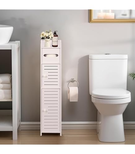 SoBuy Ondergootsteen, Ondergootsteen, Badkamermeubel Met 2 Deuren En 2 Planken Badkameropbergkast L60 X D30 X H60 Cm Grijs En Hout Bzr133 Ng