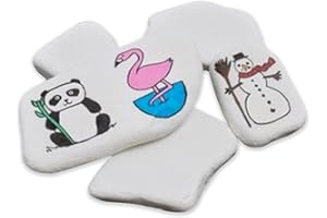 VELLES Flache Steine zum Bemalen & Garten Kieselsteine Groß Dekosteine Glatte Natursteine Zen Aquarium Stein Natur Deko Marmorkies Zierkies Kiesel für Gartendeko 60-120 mm