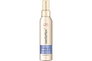 Wellaflex 2-Tages-Volumen Föhnspray für Frauen | Bis zu 48 Std. extra starker Halt | Voluminöses Haar | Schonend zur Kopfhaut, dermatologisch getestet | Frei von Silikonen | Haltegrad 4 | 150ml