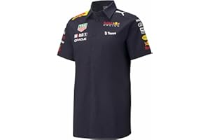 PUMA Red Bull Racing Official Teamline Chemise, Hommes Medium - Merchandise Originale