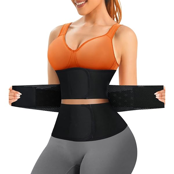 Ceinture Minceur SEXYWG - Gaine Ventre Plat Néoprene Avec Os D'Acier Et 3 Ceintures
