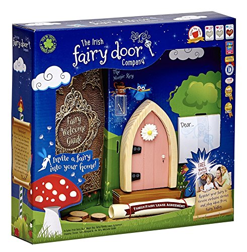 Irish Fairy Door The Company Pink Arched Niño Chica - Juegos educativos (Caja)