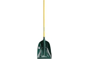 Leborgne, Pelle à Neige et à Grains VMAX, Matière Polymère, Manche Compositube 135 cm, Largeur 36 cm, Poids 1,8 Kg, Grande longueur d’emmanchage, Multi-usages, Allie grand volume et légèreté