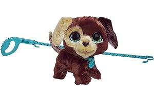 FurReal Hasbro Walkalots Cagnolino Peluche Interattivo, Divertenti Suoni E Andatura Saltellante, Bambini Dai 4 Anni In Su
