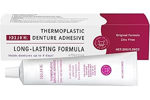 MEEMION Prótesis dentales gel adhesivo termoplástico para prótesis dentales Pegamento para dentaduras postizas adhesivas para prótesis dentales termoplastico (1 pieza)