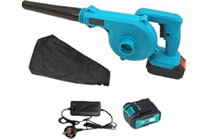 Firulab Soplador y aspiradora inalámbricos | soplador inalámbrico 2 en 1 para soplar Hojas | Aspirador Multifuncional para Limpiar el Polvo y cuidar el jardín