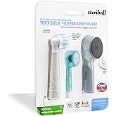 Steriball Pilli/Şarjlı Diş Fır&ccedil;anız i&ccedil;in Yedek Başlık ve Hijyenik Koruyucu Kapak
