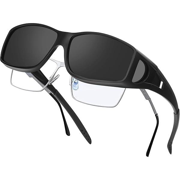 Clip Occhiali Da Sole Polarizzate 4 Pezzi - Sovraocchiali Sollevabili Per Guida, Sport E Esterno