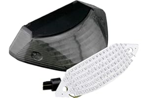 GZYF Motor Integrated Brake Tail Running Light License Plate Lamp for honda CB600 CB900 HORNET 2002-2007, Smoke