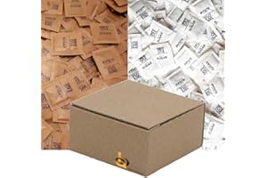 TATE & LYLE Mixed White and Brown Demerara Cane Sugar Sachets Individually Wrapped Pure Granulated (600 sachets)