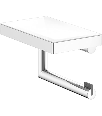 Keuco Reva - Toiletpapierhouder, mat zwart 12862370000