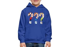 Spreadshirt Die DREI Fragezeichen Kids Silhouetten Kinder Premium Hoodie