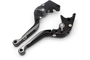 VIYOLI Leve Freno Frizione Per Keeway RKF 125 RKF125 2018 2019 2020 2021 Moto Regolabile Pieghevole Allungabile Freno Leve Di Frizione Maniglie Moto Leva Frizione (Color : B 7)