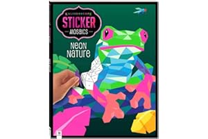 Hinkler Kaleidoscope Sticker Mosaics: Neon Nature [Paperback] Pty Ltd [Paperback] Pty Ltd [Paperback] Pty Ltd [Paperback] [Aug 01, 2017] Pty Ltd [Paperback] [Aug 01, 2017] Pty Ltd