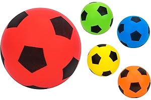 W'TOY- Pallone in Spugna Diametro, Colore Assortito, 20 cm, 38347, 14 anni to 99 anni, Giocattoli antistress + manuale