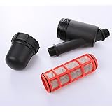 Wasserfilter Siebfilter Filter für Gartenschlauch incl Netz-Filtertasse 3/4 oder 1 Zoll (1")