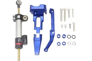 TAKOIL Per Yama&ha FJ09 per Tracer 900 MT-09 2015 2016 2017 2018 2019 Accessori Moto Top Sterzo Stabilizzare (Color : D)