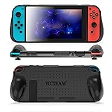 Y Team Coque pour Switch Étui en Silicone Housse Anti-Choc Anti-Rayures Coque de Protection pour Switch, Noir