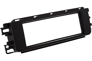 ACV Electronic Façade d'autoradio 1-DIN pour Smart ForFour modèles entre janvier 2004 et juin 2006 Noir