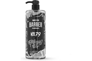 Barber Marmara No.79 Transparent Non-Foaming Shave Gel with Pump 1L