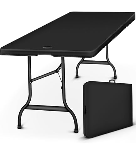 Tavolo Pieghevole Da Giardino Brigros - Pratico, Resistente E Ideale Per Feste E Campeggio - Foto 4