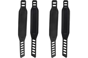 GOIEHIR 4 Pezzi Cyclette Cinghie Pedale, Universale Cinghie a Pedale per la Maggior Parte Delle Cyclette