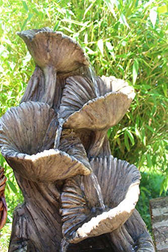 Gartenbrunnen Madera mit LED Beleuchtung Springbrunnen Brunnen Wandbrunnen SB-105 - 7