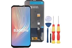 SiuVorZhi Écran LCD compatible avec Blackview BL6000 Pro LCD Display Touch Screen Assembly Pièces de rechange avec outils