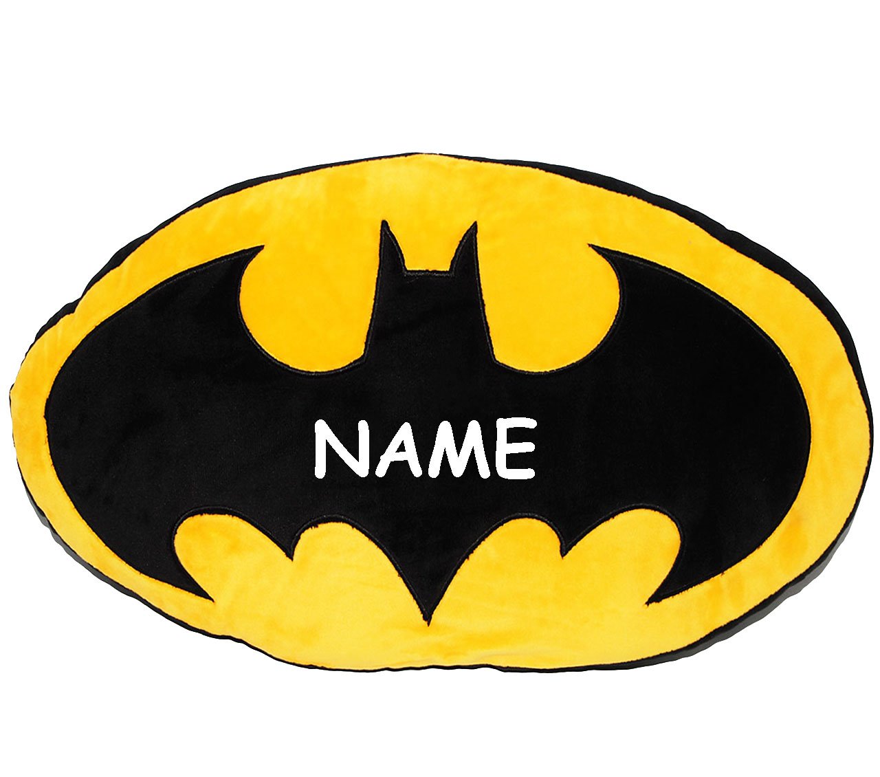 alles-meinede-GmbH-groes-Plsch-Kissen-Schmusekissen-Logo-Batman-incl-Name-48-cm-27-cm-Kuschelkissen-gro-sehr-weich-Reisekissen-Autokissen-Samtkisse
