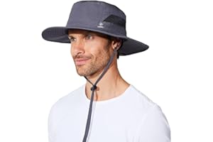G GIEPHT Wide Brim XL Extra Large Big Head Plus Size Oversized Sun Protection Bucket Hat Strap String Fishing Hiking Men and Women
