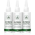 M-FOLIA Psoriasis Scalp Oil Multipack 3 x 100ml. Specially Formulated to Treat Hair and Scalp for The Symptoms of Psoriasis and Eczema