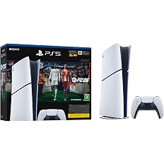 PlayStation 5 Digital Edition Console 825 GB - EA SPORTS FC26 Bundle, 2 Year Manufacturer Warranty (KSA Version)