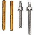 M16M20M30 304 Stainless Steel Chemical Anchor Bolt/Chemical Expansion Bolt/Chemical Screw Seedling Bolt * 80-380-[304] M20 * 260 (Including Medicine)