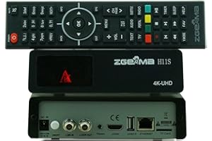 ZEDO Zgemma H11S Upgrade From H9S DVB-S2X 4K UHD Satellite Receiver With Android and Enigma 2 IPTV