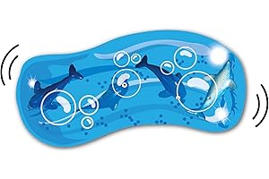 Deluxebase Wiggly Jiggly - Delfiny Duża super elastyczna zabawka Wąż wodny z figurkami delfinów. Fantastyczne Zabawki sensoryczne Idealne dla dzieci z autyzmem i ADHD.