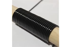 uyeoco 80m * 2.5mm Gradient Plat Rotin Synthétique Osier Rotin en Plastique Osier Matériel De Réparation pour Meubles Chaise De Jardin Table Panier De Rangement Bricolage Et Réparation