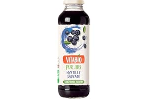 Vitabio - 100% Pur Jus - Myrtille Bio 50 cl - BIO