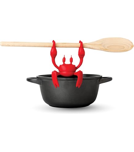 Lot De 8 Repose-cuillères En Silicone - Anti-éclaboussures, Support Couvercle Casserole, Ustensile De Cuisine - 12