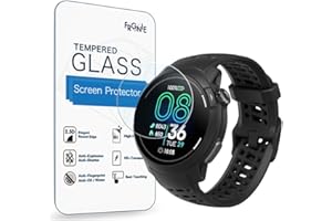 Frgnie Protector de pantalla compatible con reloj inteligente COROS PACE Pro SPORTUHR (3 unidades) HD antiarañazos, protector de pantalla de vidrio templado