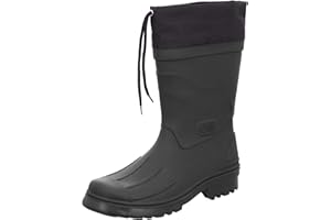 Bockstiegel Gummistiefel in Übergrößen Blau Nils - Dk-Blau/Schwarz große Herrenschuhe