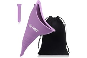 Tpubmity Portátil Urinario Femenino, Reutilizable Orinal Mujer, Urinario de Pie para Mujeres