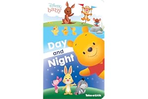 Disney Baby Winnie the Pooh - Day and Night Take-a-Look Board Book - Look and Find - PI Kids: 1